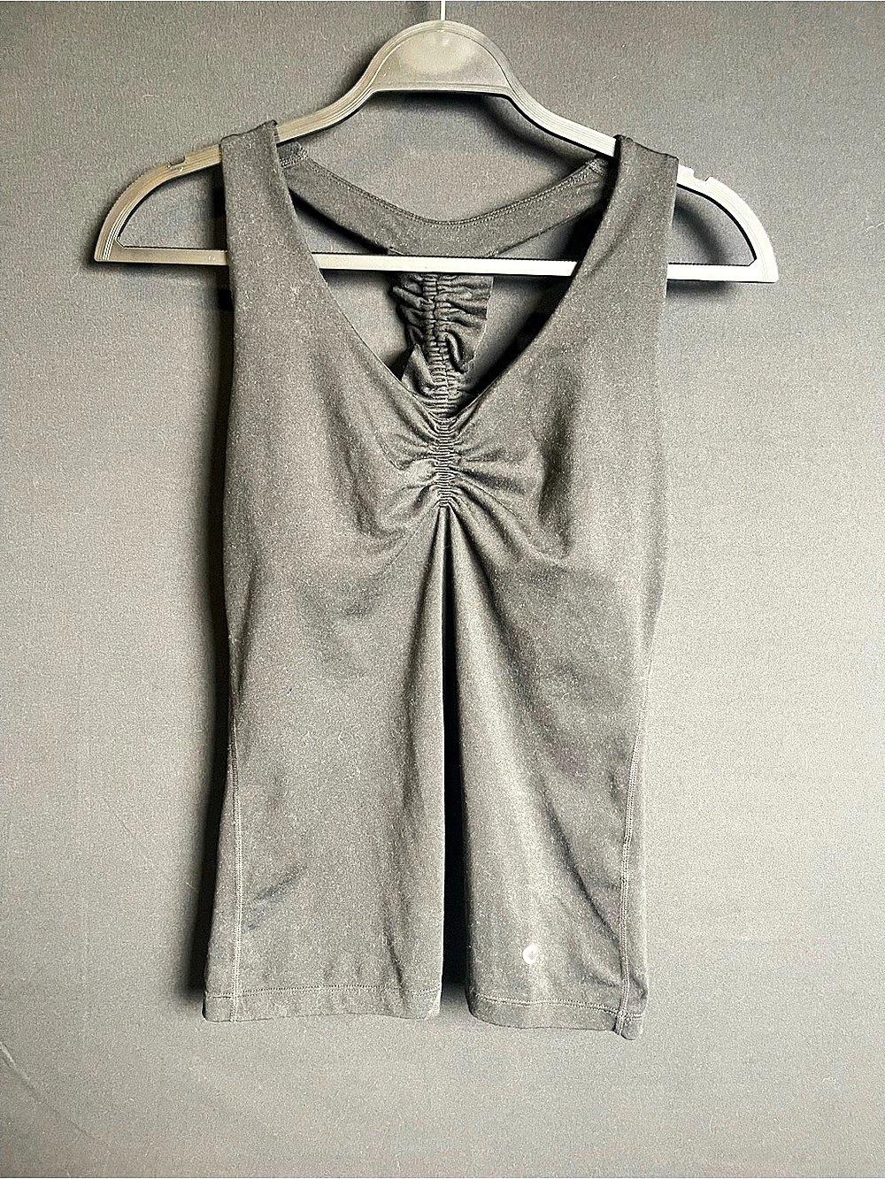 CORE by Andrea Jovine Quick Dry Ruched Active Tank Top